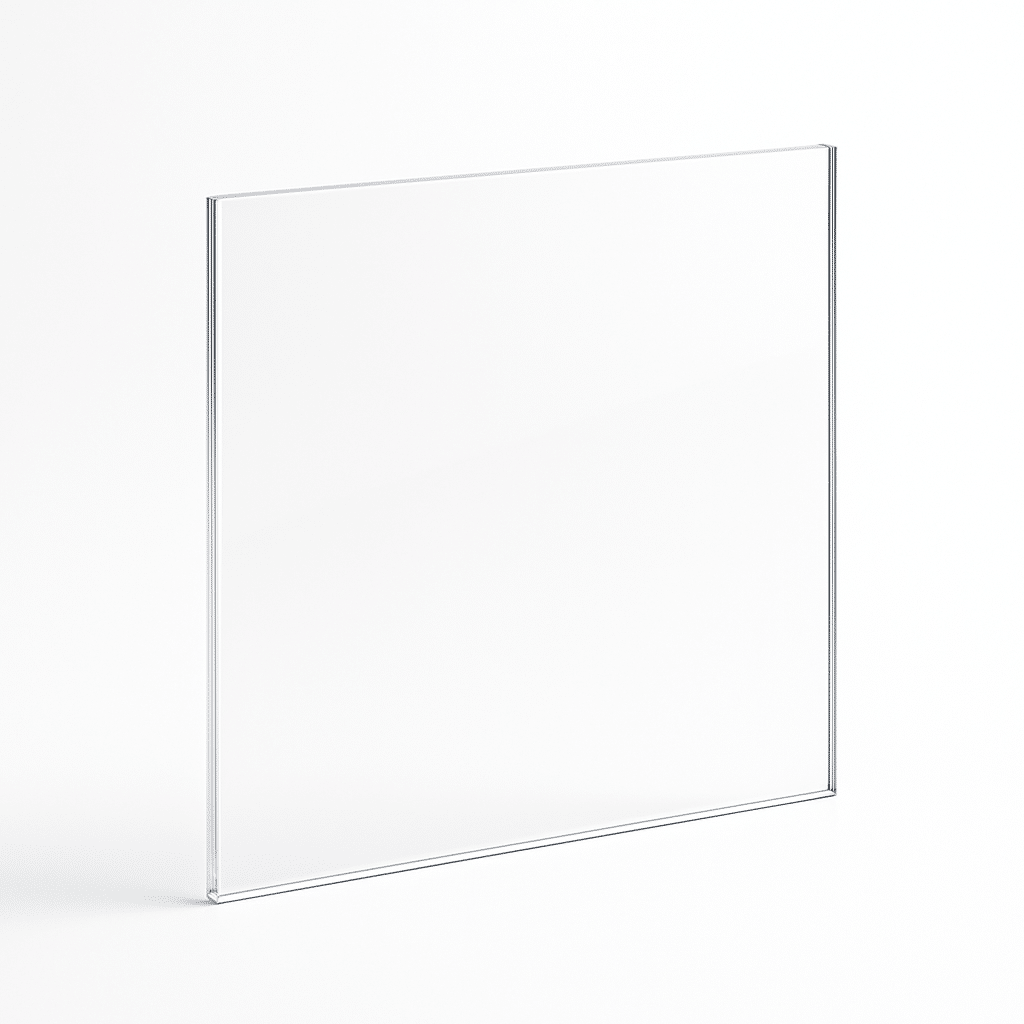 3mm Acrylic Perspex Clear 000 Half Sheet 1220×1220
